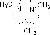 Structure of 1,4,7-TRIMETHYL-1,4,7-TRIAZACYCLONONANE