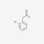 Structure of 2-(2-bromophenyl)acetaldehyde