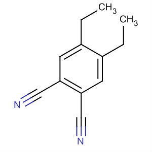 Structure of 1,2-Benzenedicarbonitrile, 4,5-diethyl-