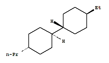 丙基双环己基乙烷结构式