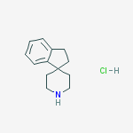 Structure of 2,3-dihydrospiro[indene-1,4'-piperidine] hydrochloride