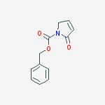 Benzyl 2-oxo-2,5-dihydro-1H-pyrrole-1-carboxylate结构式