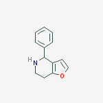 Structure of 4-Phenyl-4,5,6,7-tetrahydrofuro[3,2-c]pyridine