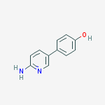 Structure of 4-(6-Aminopyridin-3-yl)phenol