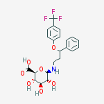 NORFLUOXETINE GLUCURONIDE (MIXTURE OF ISOMERS)结构式