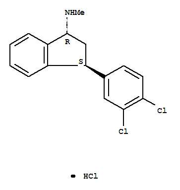 Structure of INDATRALINE HYDROCHLORIDE