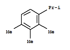 Benzene,1,2,3-trimethyl-4-(1-methylethyl)-结构式