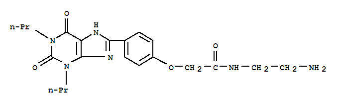 XANTHINE AMINE CONGENER结构式