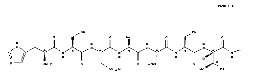 Vasoactive Intestinal Peptide血管活性肠肽结构式