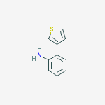 Structure of 2-(3-Thienyl)benzenamine
