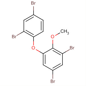 Structure of Benzene, 1,5-dibromo-3-(2,4-dibromophenoxy)-2-methoxy-