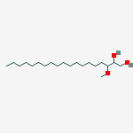 HEXADECYL METHYL GLYCEROL结构式