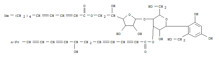 Chaetiacandin结构式