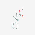 ethyl 2-phenylcyclopropanecarboxylate结构式