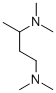 N,N,N,N-四甲基-1,3-二氨基丁烷结构式