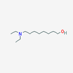 Structure of 8-(N,N-DIETHYLAMINO)OCTAN-1-OL