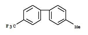 Structure of 4'-METHYL-4-TRIFLUOROMETHYL-BIPHENYL