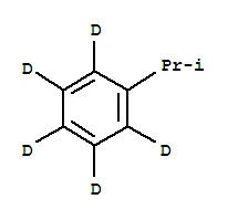 2-PHENYL-D5-PROPANE结构式