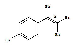 Structure of (E,Z)-1-Bromo-1,2-diphenyl-2-(4-hydroxyphenyl)ethene