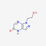 Structure of 1-Hydroxyethyl-5-hydroxy-1H-pyrazolo[3,4-b]pyrazine