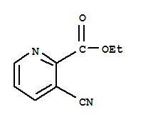 Structure of ETHYL 3-CYANOPYRIDINE-2-CARBOXYLATE