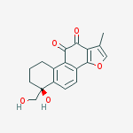 Structure of (6S)-6,7,8,9-Tetrahydro-6-hydroxy-6-hydroxymethyl-1-methylphenanthro[1,2-b]furan-10,11-dione