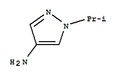 Structure of 4-AMINO-1-ISOPROPYL-1H-PYRAZOLE
