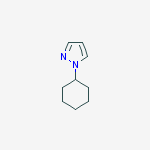 Structure of 1-Cyclohexylpyrazole
