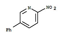 Structure of 2-NITRO-5-PHENYLPYRIDINE