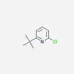 Structure of 2-(tert-Butyl)-6-chloropyridine
