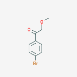 Structure of Ethanone, 1-(4-bromophenyl)-2-methoxy-