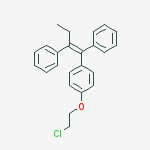 Structure of (Z)-1-[4-(2-Chloroethoxyphenyl]-1,2-diphenyl-1-butene