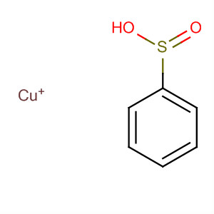 Structure of Benzenesulfinic acid, copper(1+) salt