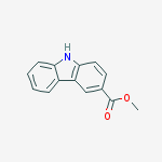 Methyl 3-carbazolecarboxylate结构式
