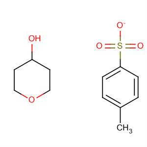 2H-Pyran-4-ol, tetrahydro-, 4-methylbenzenesulfonate结构式