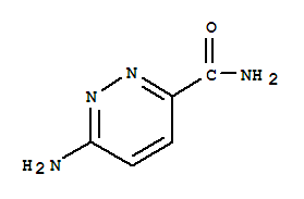 Structure of 3-Pyridazinecarboxamide,6-amino-
