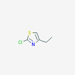 Structure of Thiazole,  2-chloro-4-ethyl-