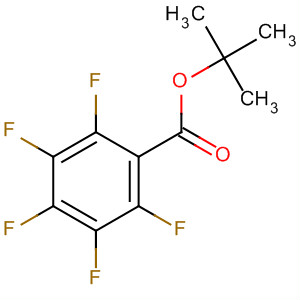 Benzoic acid, pentafluoro-, 1,1-dimethylethyl ester结构式
