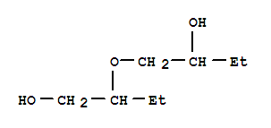 Structure of 2-(2-hydroxybutoxy)butan-1-ol