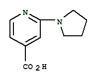 Structure of 2-PYRROLIDIN-1-YL-ISONICOTINIC ACID HYDROCHLORIDE