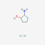Structure of 2-Aminocyclopentanol hydrochloride