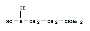 Structure of 3-METHYL-1-BUTYLBORONIC ACID