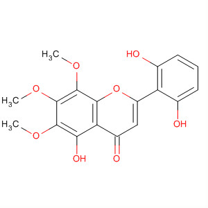 Structure of 4H-1-Benzopyran-4-one,2-(2,6-dihydroxyphenyl)-5-hydroxy-6,7,8-trimethoxy-
