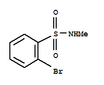 Structure of 2-Bromo-N-methylbenzenesulphonamide
