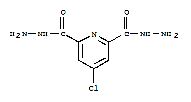 4-氯吡啶-2,6-二碳酰肼结构式