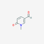 Structure of 1-methyl-6-oxopyridine-3-carbaldehyde