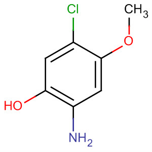 Structure of Phenol, 2-amino-5-chloro-4-methoxy-