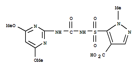 Structure of Pyrazosulfuron