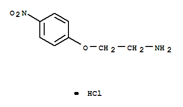 Structure of 4-(2-Aminoethoxy)-1-nitrobenzene hydrochloride
