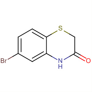 Structure of 2H-1,4-Benzothiazin-3(4H)-one, 6-bromo-